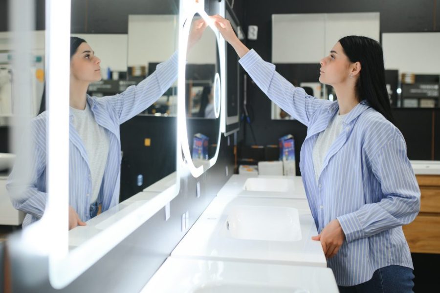 Wybór odpowiedniego koloru światła LED dla lustra łazienkowego: wpływ na atmosferę i komfort użytkowania